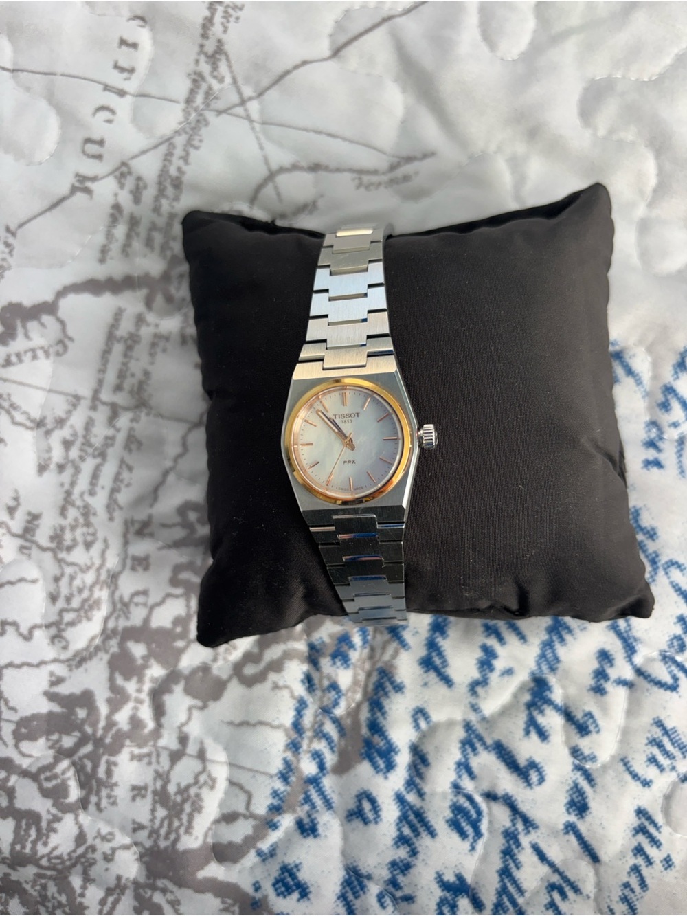 Tissot Two-Tone Silver and Gold Men's Bracelet Watch